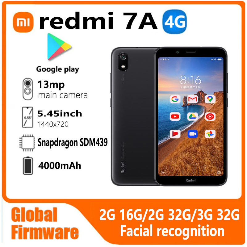 Type 2 Charger - Xiaomi Redmi 7A Smartphone Global Firmware