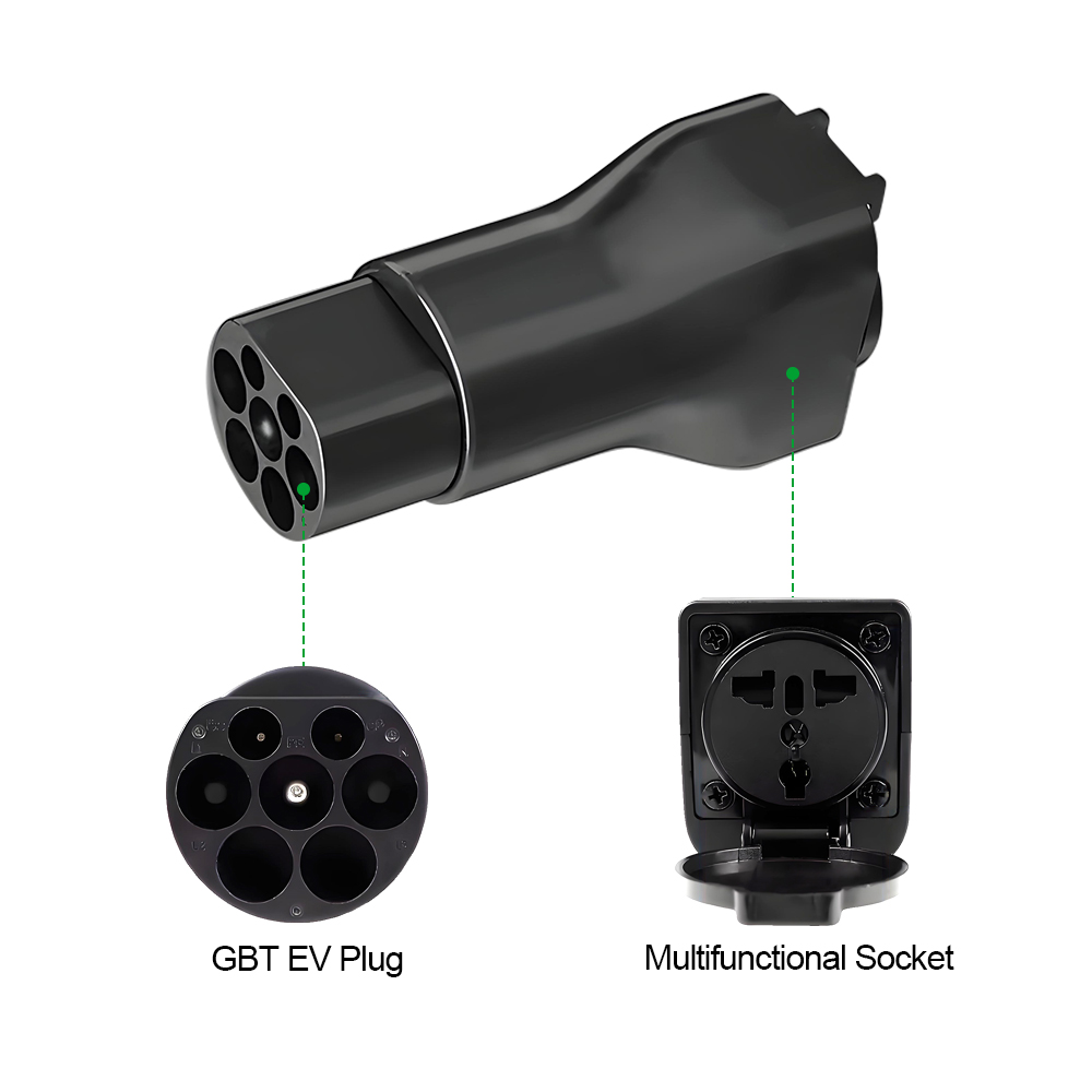New 16A 3.6KW GBT V2L Type2 Pl - Ev Charger Adapter recension och pris