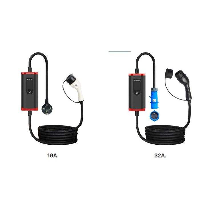 7kw Type 2 (IEC 62196)Portable - Ev Charger recension och pris