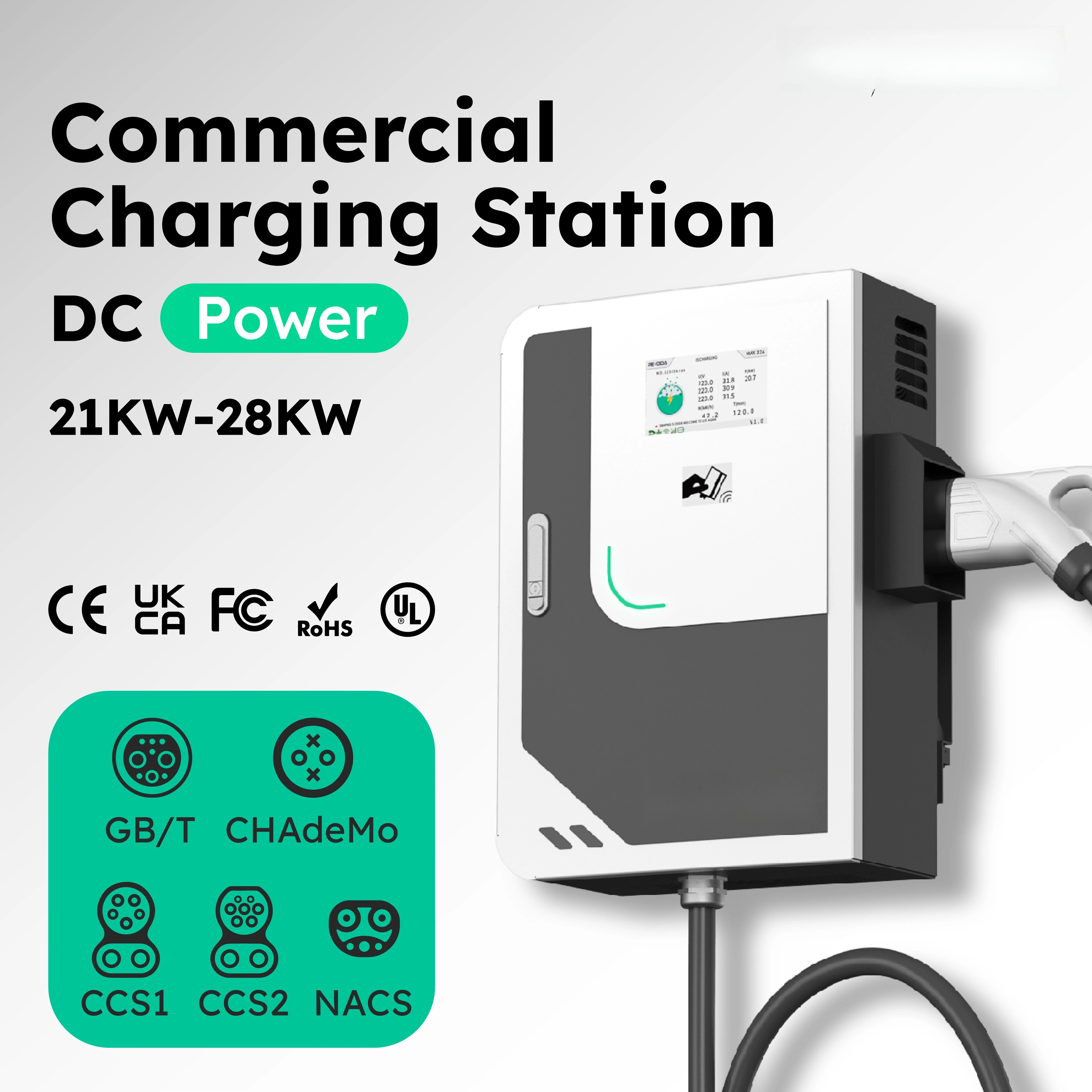 Penoda DC Wallbox Car Charger  - Dc Fast Charger 30Kw Wallbox Commercial recension och pris