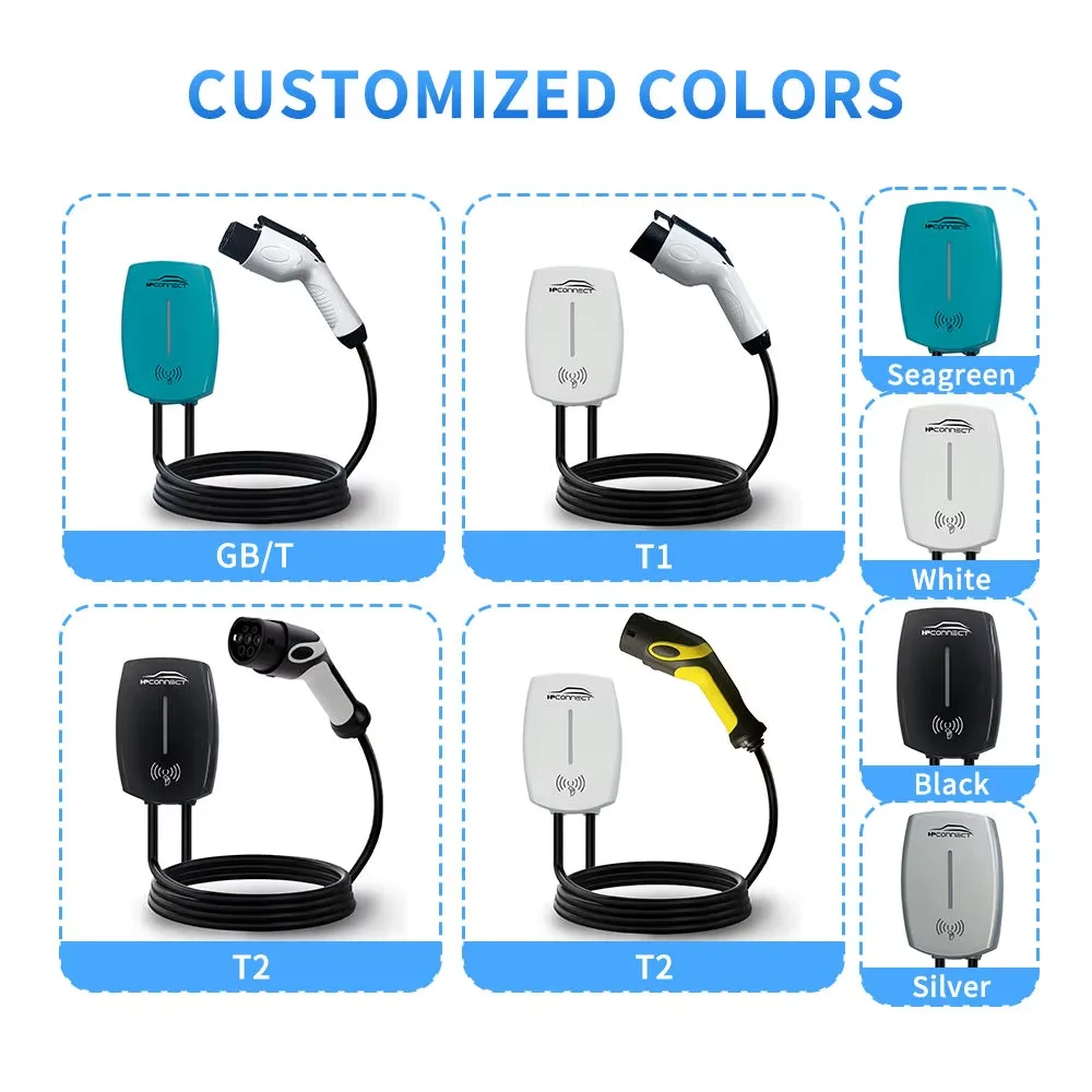 11kw 22kw 16A 32A IEC Wallbox  - Wallbox Ev recension och pris