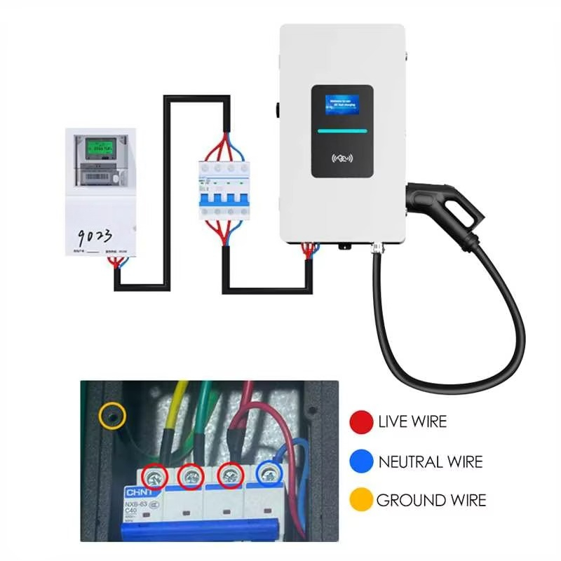 RSCHG 20kw CCS1 IP54  DC Elect - Fast Ev Charger recension och pris