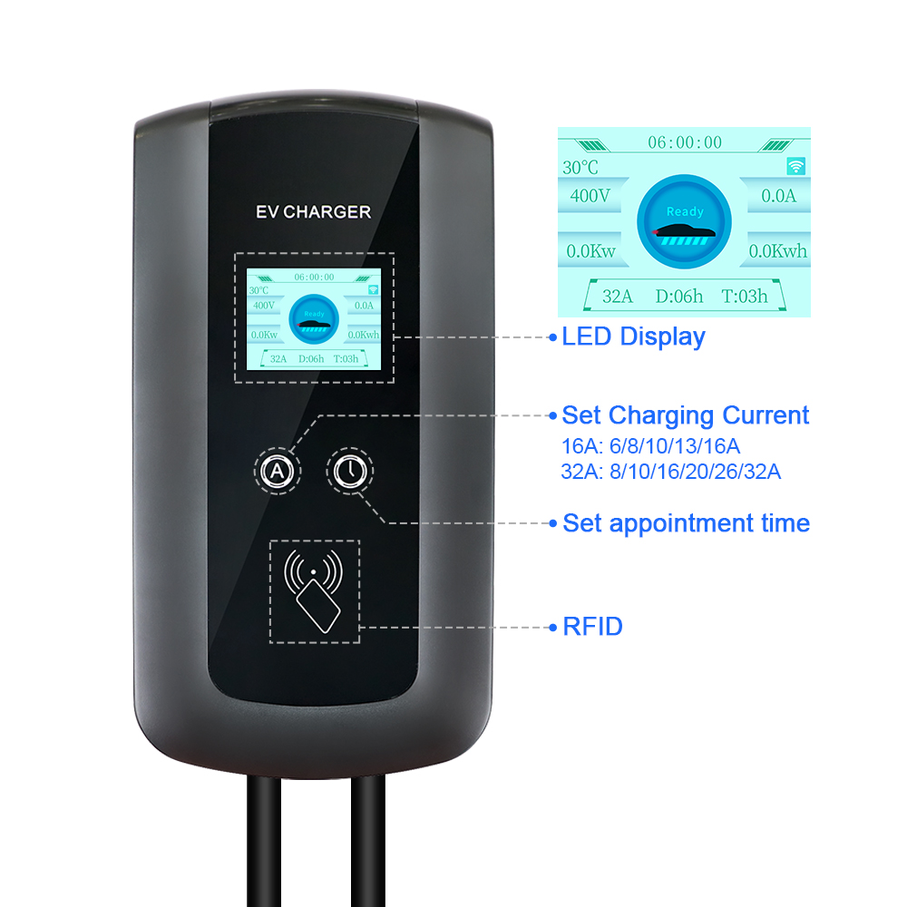 Kolanky 32A 7.2/22KW EV Chargi - Wallbox Ev recension och pris