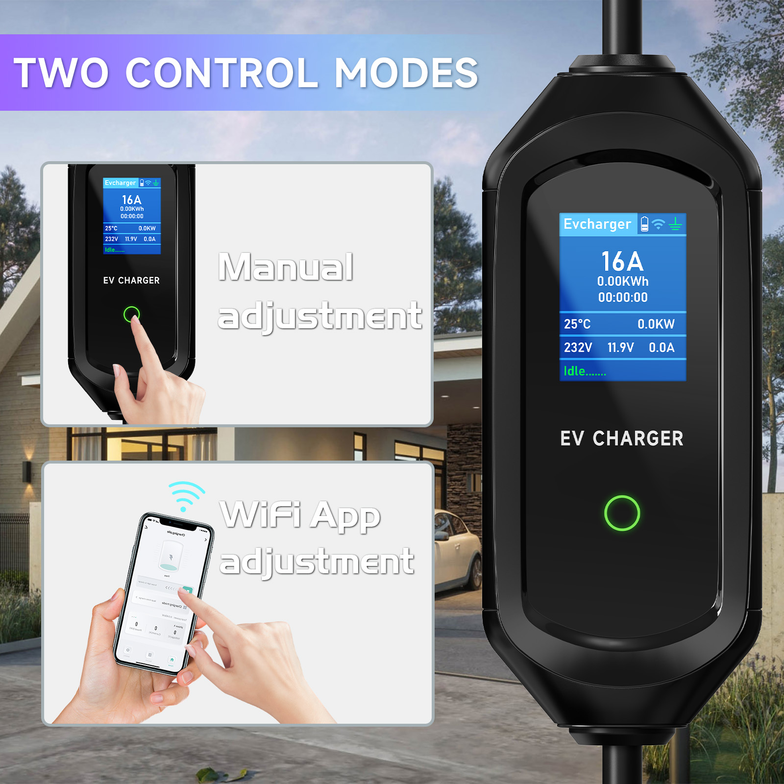 3.5KW Portable EV Charger for  - Home Ev Charger recension och pris